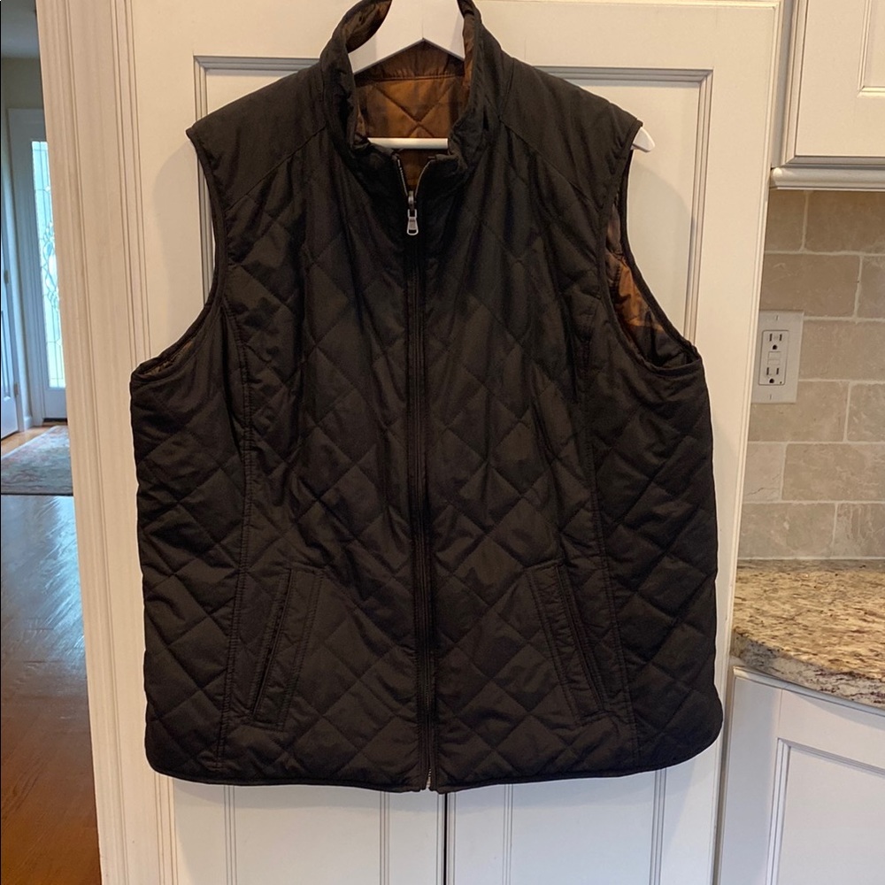Ralph Lauren Quilted Reversible Vest 1x